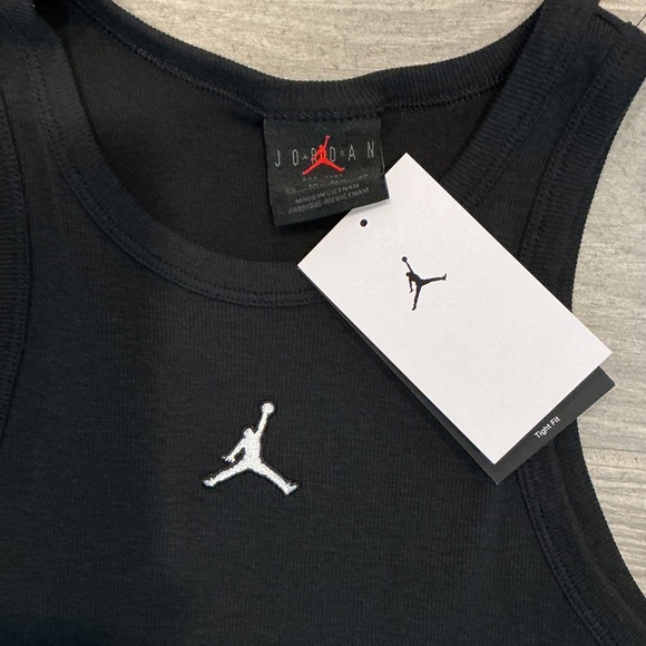 Jordan Women's Black Tight Fit Dress Sz XS  NWT - Picture 2 of 7